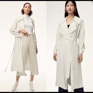 NWT Aritzia flowy trench coat